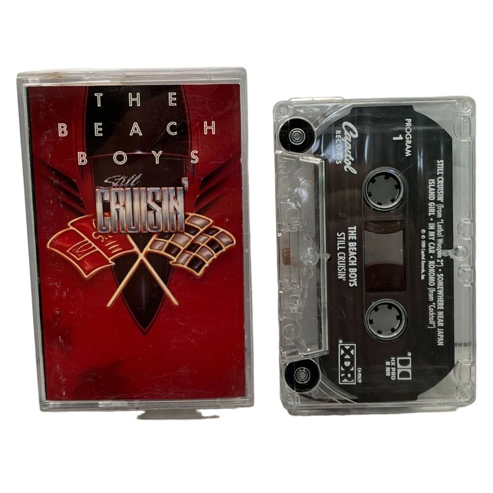 The Beach Boys Still Cruisin' 1989 Cassette Tape Rock Pop Surf